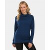Kilpi JANNU-W Dark blue - 40 Women´s merino wool base layer turtleneck