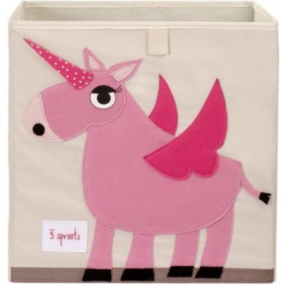 3 Sprouts Storage Box Úložný box 4910-Unicorn Jednorožec