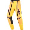 Kalhoty TECHSTAR NOMUR YOUTH, ALPINESTARS, dětské (oranžová/žlutá/růžová, vel. 26)