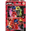 Puzzle Miraculous Ladybug Educa 2x48 dielov od 4 rokov