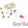 Janod vkladacie puzzle pre deti Čísla Pure