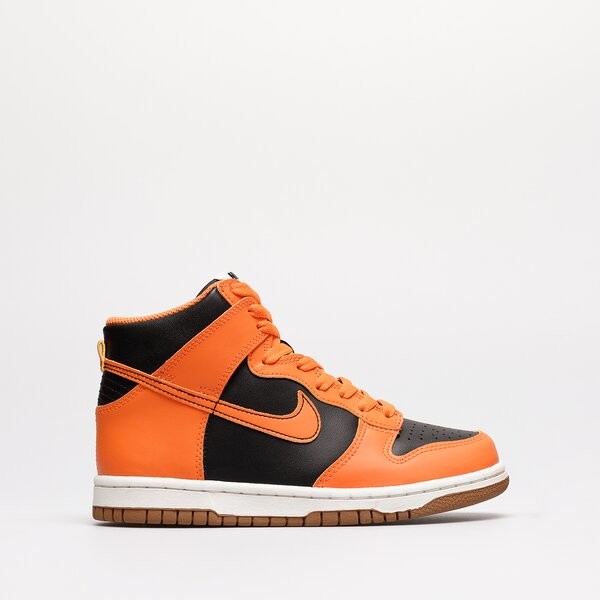 Nike Dunk High oranžová