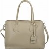 Dámska kožená kabelka cez rameno taupe - Delami Surevy taupe