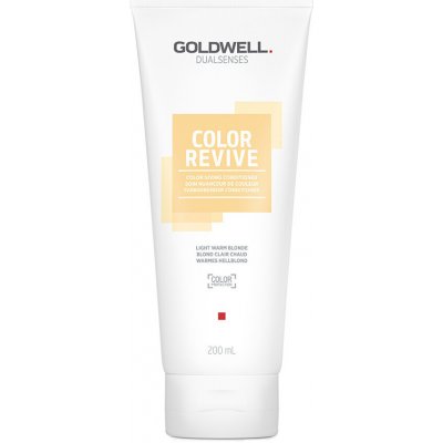 GOLDWELL Light Warm Blonde Dualsenses Color Revive Tónovací kondicionér 200 ml