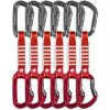 Lezecké expresky Ocun Hawk QD Zoom PA 15/22 mm 12 cm 6-pack - red