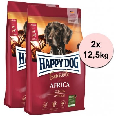 Happy Dog Supreme Sensible Africa 2 x 12,5 kg