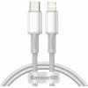 Baseus CATLGD-02 USB-C (M) - Lightning (M), 1m, bílý