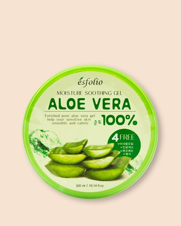 Esfolio Moisture Soothing Gel Aloe Vera 100% 300 ml