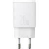Baseus CCXJ-B02 Compact Quick Nabíjačka USB/USB-C 20W White 6953156207240