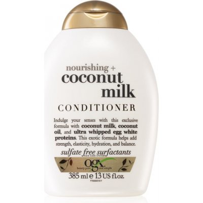 OGX Coconut Milk hydratačný kondicionér s kokosovým olejom 385 ml