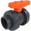 Praher PVC kulový dvoucestný ventil - - D 20mm