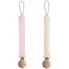 DVOJBALENIE ĽANOVÝCH KLIPOV NA CUMLÍK MUSHIE - BLUSH/ CREAM