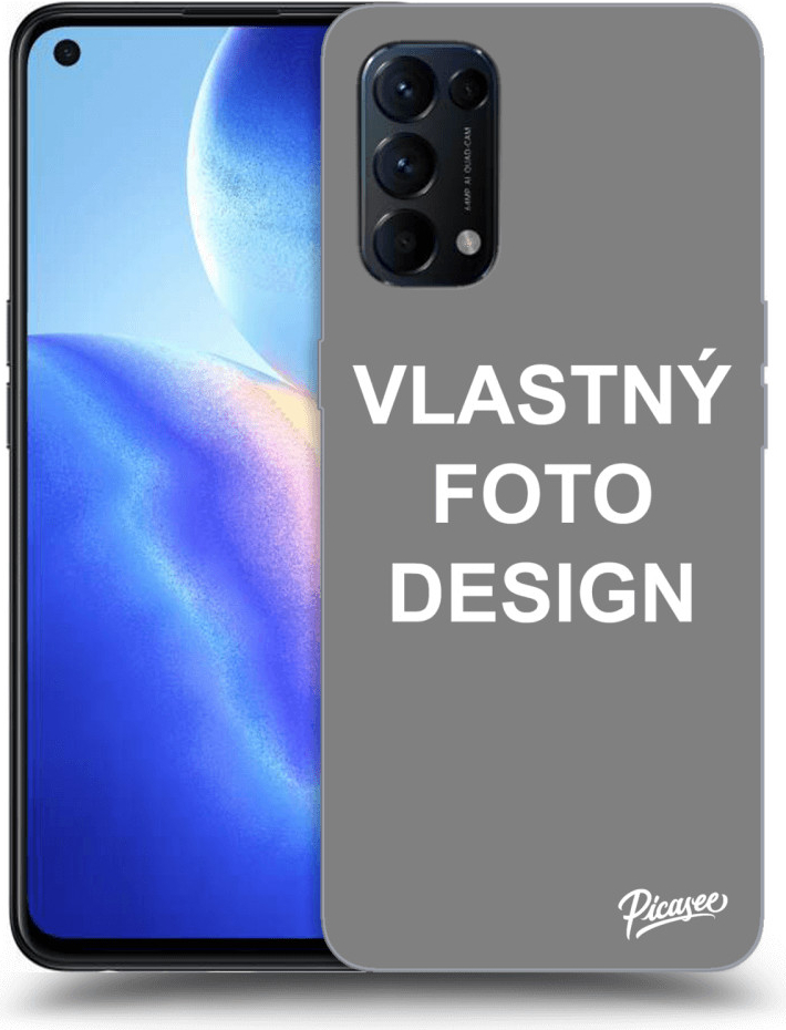 Púzdro Picasee ULTIMATE CASE OPPO Reno 5 5G - Vlastný design/motiv