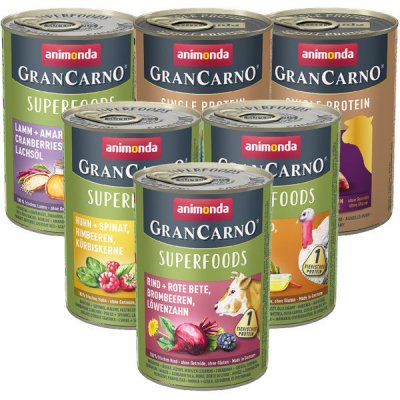 Animonda Gran Carno Original Adult Mix Superior 6 x 400 g