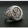 Prsten - Occult Lucifer - 316L - Black Ritual