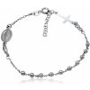 GOLDIE Strieborný náramok Ruženec LBRS095.KS