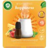 Air Wick Aroma difuzér Aroma vaporizér bílý + Náplň Šťastné chvilky