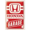 Plechová ceduľa Honda AM - Garage, 20 x 30 cm