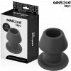 Addicted toys extreme hollow anal plug silicone size l 10.4 cm
