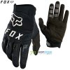 Fox Dirtpaw glove, čierno biela, L