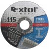 kotúče rezné na kov, 5ks, 115x2,5x22,2mm, EXTOL CRAFT