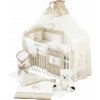 Vulpi Newborn Maxi sada pre novorodenca + postieľka 120x60 + matrac 17v1 Farba: béžová-hnedá