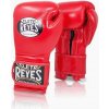 Boxerské rukavice Cleto Reyes Velcro Training - červená 16oz