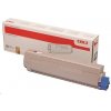 OKI MC853 (45862839), originálný toner, azúrový