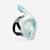 DECATHLON Detská maska na šnorchlovanie Easybreath XS 6 – 10 r. bez vrecka tyrkysová