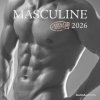 Masculine 2026 - Broschürenkalender 30x30 cm (30x60 geöffnet) - Kalender mit Platz für Notizen - Maskulin - Bildkalender - Wandplaner - Erotikkalender