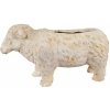Clayre & Eef Béžový antik dekoračný kvetináč ovečka Farm Brocante - 48*19*26 cm - Clayre & Eef