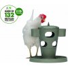Beeztees Snack Tower Krmítko pro drůbež šedé 32,5 cm