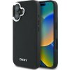 DKNY DKNY DKHMP16SPSCMCLK iPhone 16 6.1 černo/černé pevné pouzdro Plain Silver Logo MagSafe