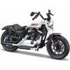 Maisto Harley Davidson Forty Eight Special (2018), blister box, bílá, 1:18