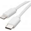 Emos SM7015W Nabíjací a dátový USB-C 2.0 / Lightning MFi, 1m, bílý