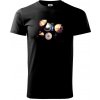 Bicie z vrchu - Tričko extra veľké (5-8XL) - 5XL ( Čierna )