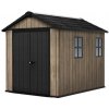 Záhradný domček Keter Apex 7,5 x 9 Ashwood, s podlahou