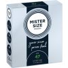 Kondómy Mister Size 3 ks 47 mm, kondómy s nominálnou šírkou 47–69 mm