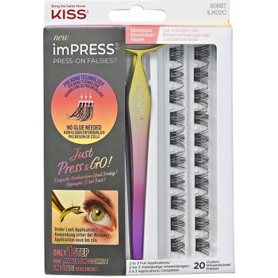 KISS Umelé trsové riasy imPRESS Press on Falsies Kit 02
