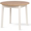 Stima jedálenský stôl LUCKY Vybetre odtieň podnože ->: Biela, Vyberte rozmer ->: Ø 90 cm + 35cm