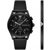 Emporio Armani pánska darčeková súprava hodiniek Paolo a náramku AR80070SET