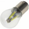 LED BAY15d biela, 12-24V, 4x COB LED (95146)