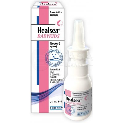 GENERICA Healsea Babykids Izotonický nosový sprej 20 ml sprej do nosa