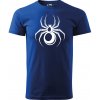 Sablio Tričko s potlačou Spidercode - modré 3XL