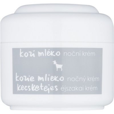 Ziaja Goat's Milk nočný výživný krém s vyhladzujúcim efektom (Dry & Wrinkle-Prone Skin) 50 ml