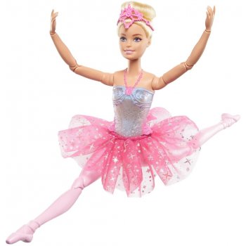 Barbie svietiaca magická baletka s ružovou sukňou