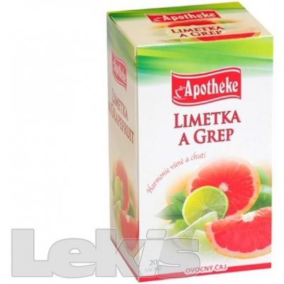 Apotheke Limetka a grep čaj 20 x 2 g