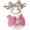 Hrkálka plyšová kravička 13cm