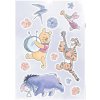 Samolepky na stenu, rozmer 50 cm x 70 cm, Disney Winnie the Pooh - Flowers & Music, Komar 14108h