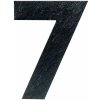 Domové číslo „7“, 150 × 106 mm, bridlice, 1725
